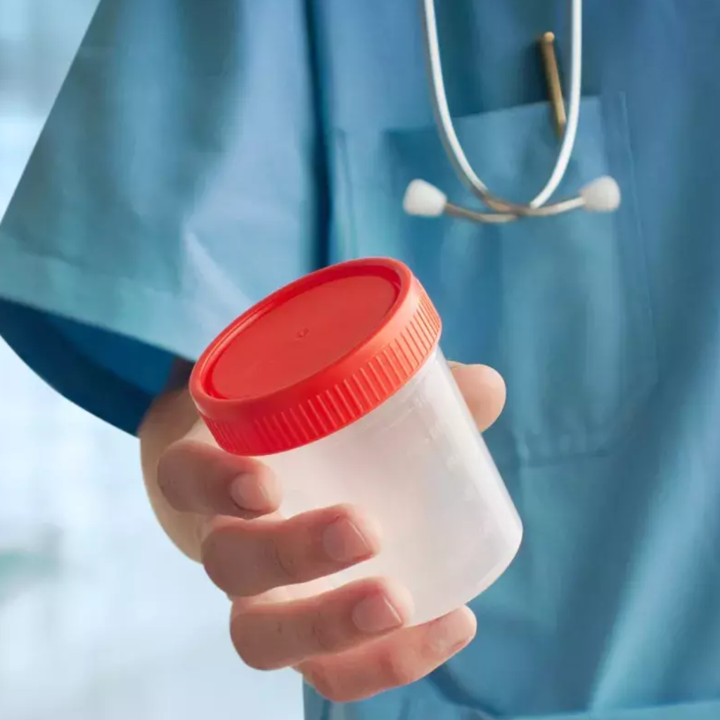 Professional urine screening consultation